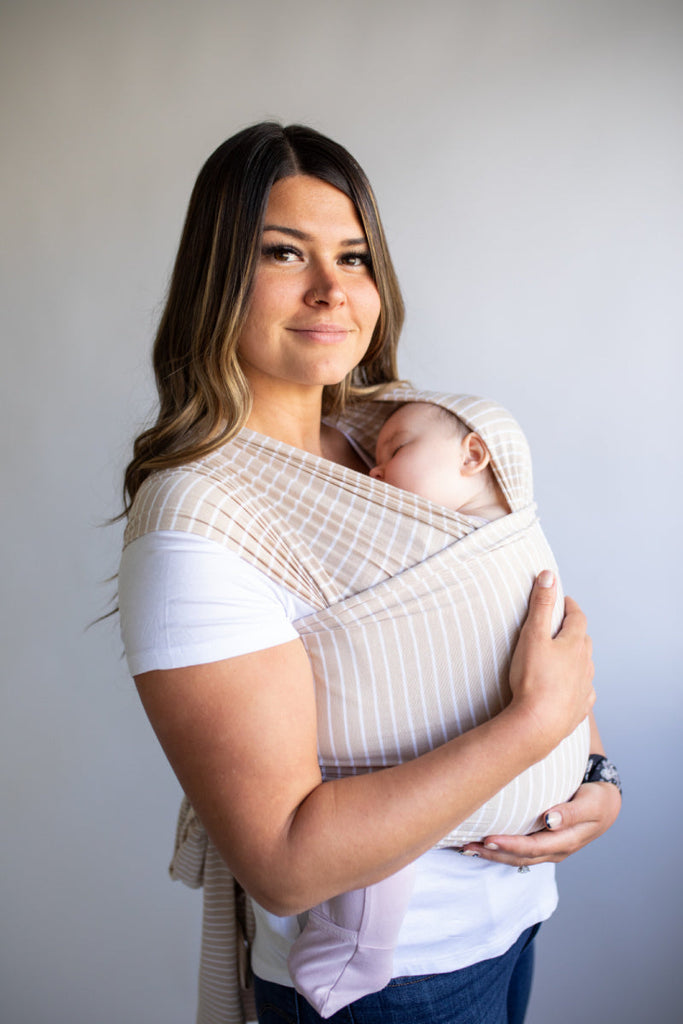 The Scottie Wrap - Biscottie Pinstripe (Limited Edition)