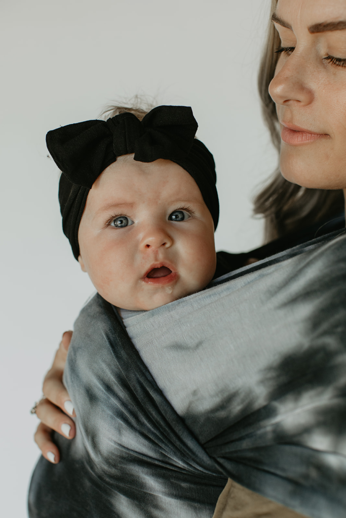 The Joni  - Black + White Tie Dye