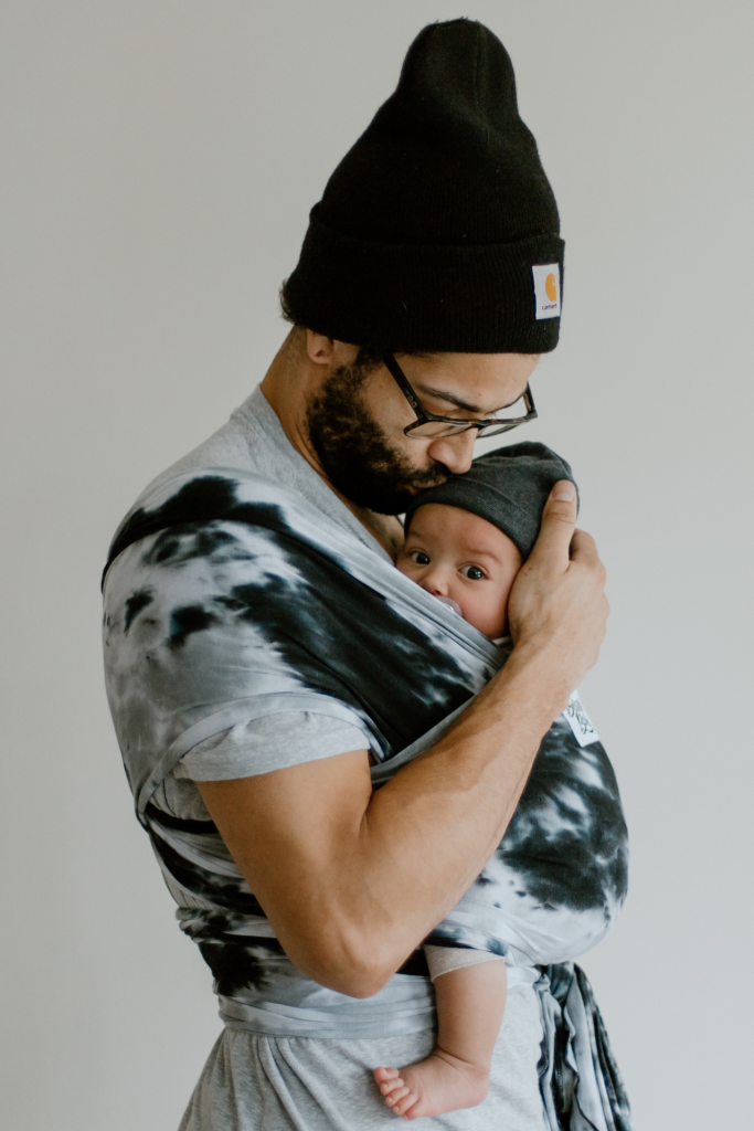 The Joni  - Black + White Tie Dye