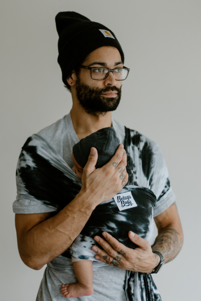 The Joni  - Black + White Tie Dye