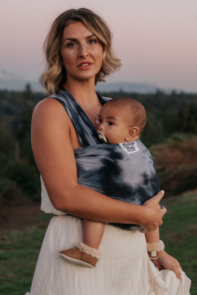 The Joni  - Black + White Tie Dye