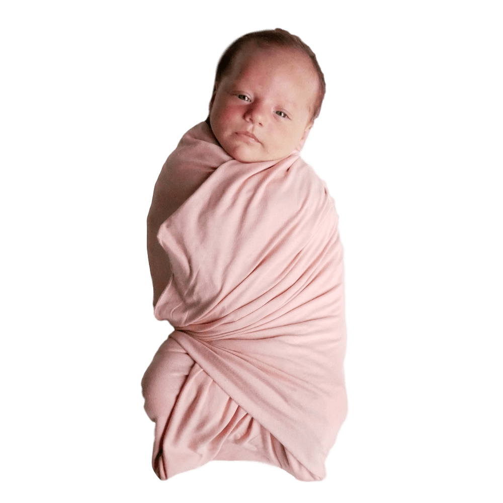 Swaddle Blush - The Lillian - Beluga Baby - Made in North America