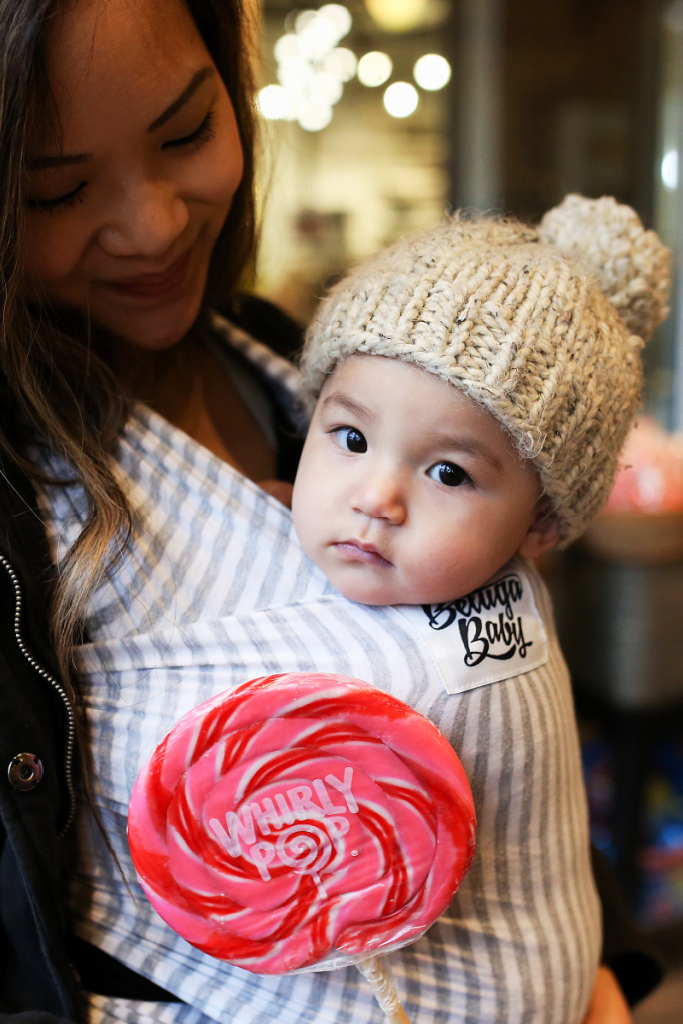 The Shannon - Light Grey + Ivory Stripe